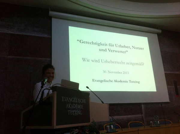 Bild Catharina Maracke über einen neuen Weg im Urheberrecht