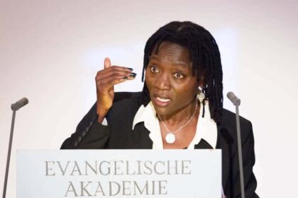Bild alpha-Forum, Auma Obama, Gründerin der Stiftung „Sauti Kuu“, 18.03.2014, ARD-alpha