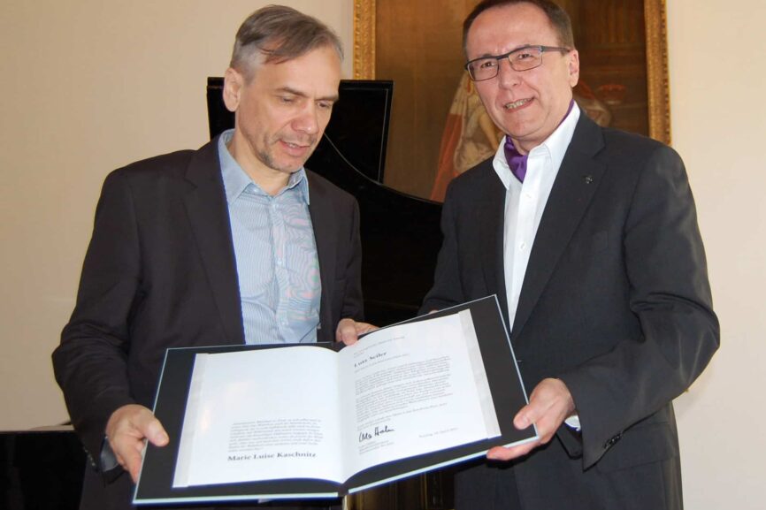 Bild Lutz Seiler erhielt den Marie Luise Kaschnitz-Preis, Bayern 2 kulturwelt, 20.04.2015