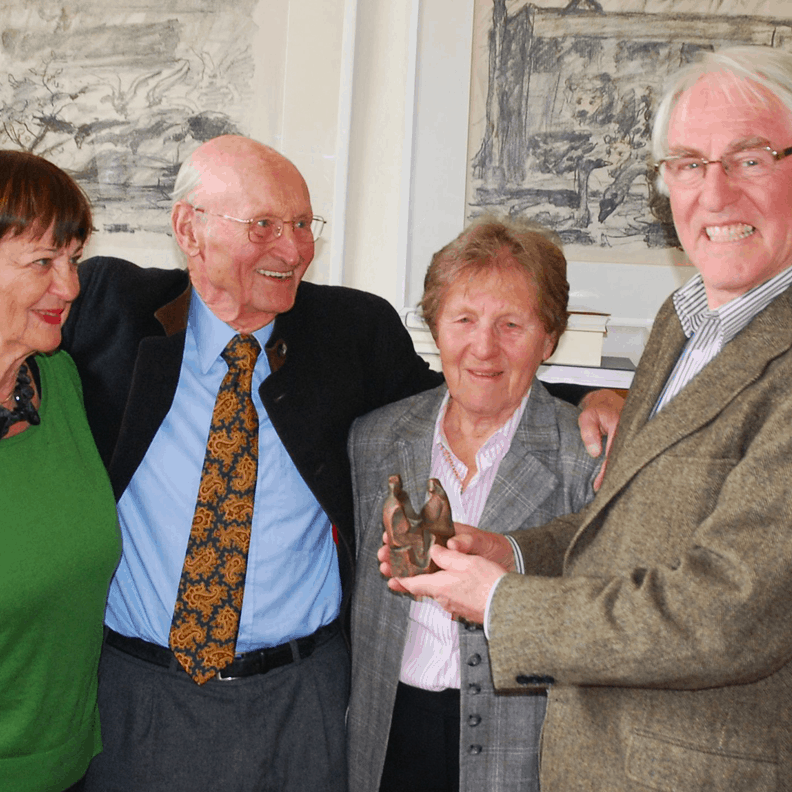 Bild Verleihung des Freundeskreiszeichens in Weiden