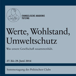 Bild Werte, Wohlstand, Umweltschutz.