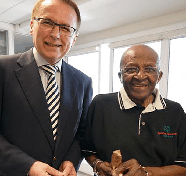 Bild Desmond Tutu zum 90. Geburtstag