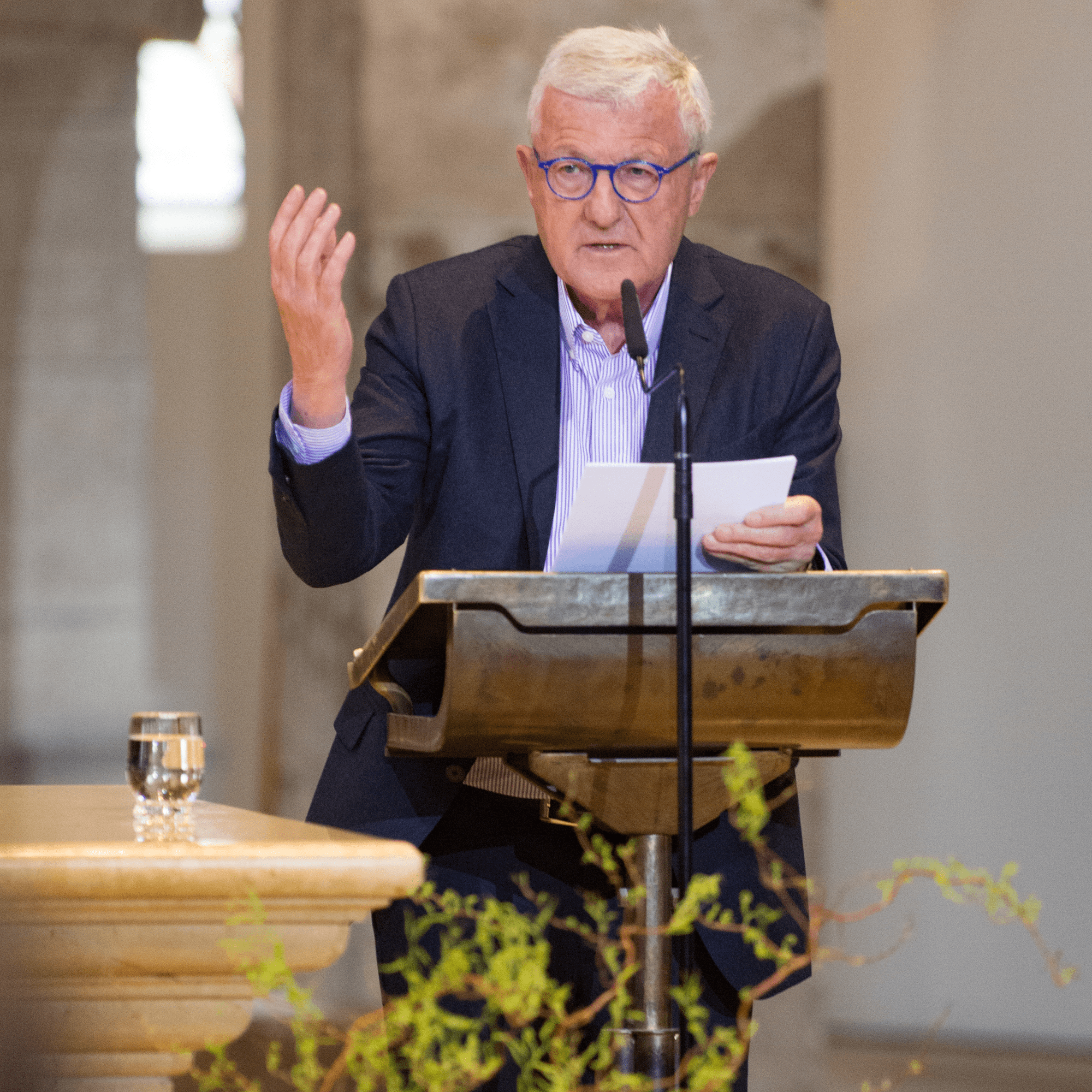 Bild ARD-alpha überträgt Kanzelrede von Verleger Dirk Ippen