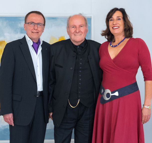 Bild Vernissage in der Galerie Marschall, Bernried