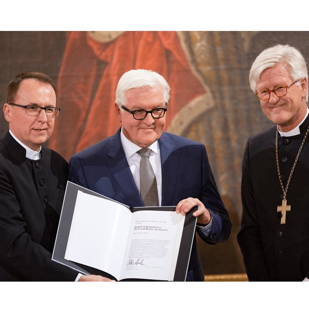 Bild Toleranzpreis für Frank-Walter Steinmeier