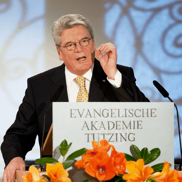 Bild Bundespräsident Gauck besucht Evangelische Akademie Tutzing