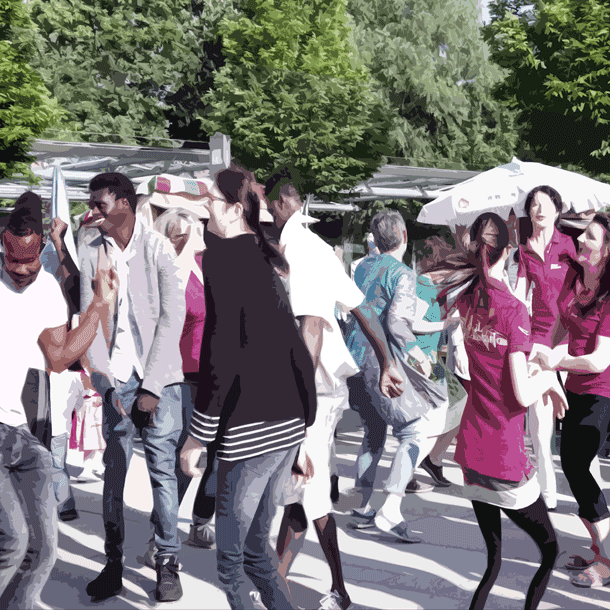 Bild Willkommenskultur konkret