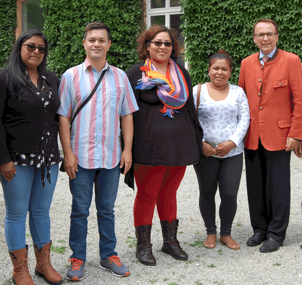 Bild Besuch aus Costa Rica