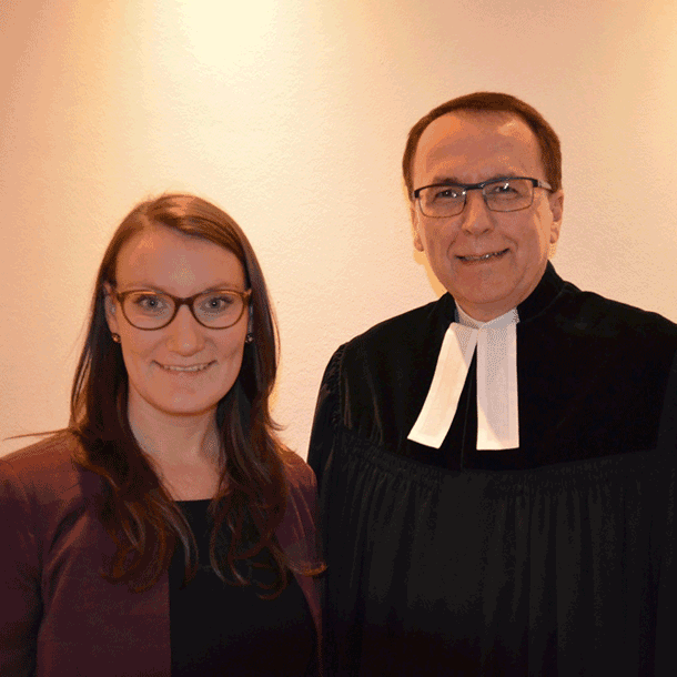 Bild Julia Wunderlich als Studienleiterin eingeführt