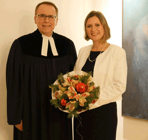 Bild Dorothea Grass als Studienleiterin eingeführt