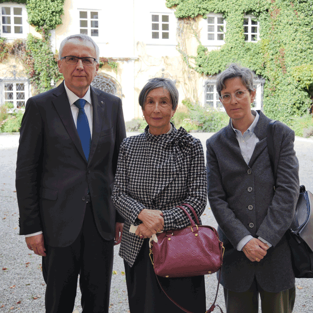 Bild Gedenkmoment für Albert Hackelsberger