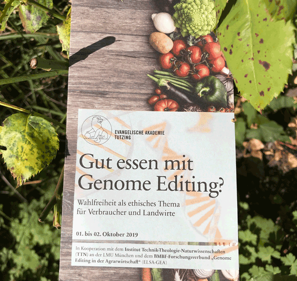 Bild Gut essen mit Genome Editing?