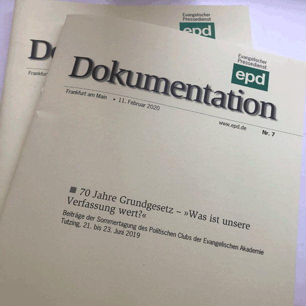 Bild 70 Jahre Grundgesetz – „Was ist unsere Verfassung wert?“