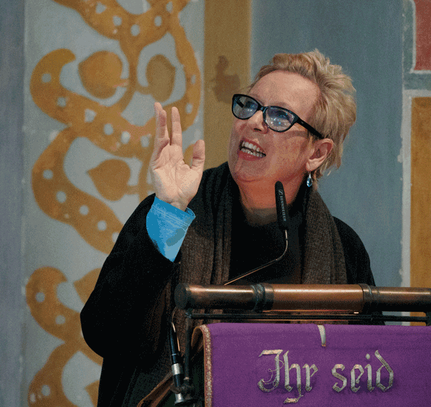Bild Kanzelrede mit Doris Dörrie