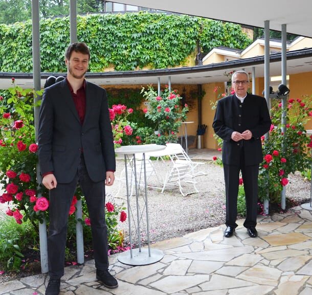 Bild Martin Waßink als Studienleiter eingeführt