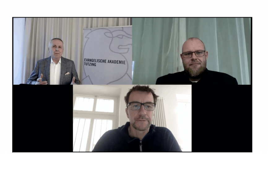 Udo Hahn, Andreas Korff und Dr. Dietrich Krauß