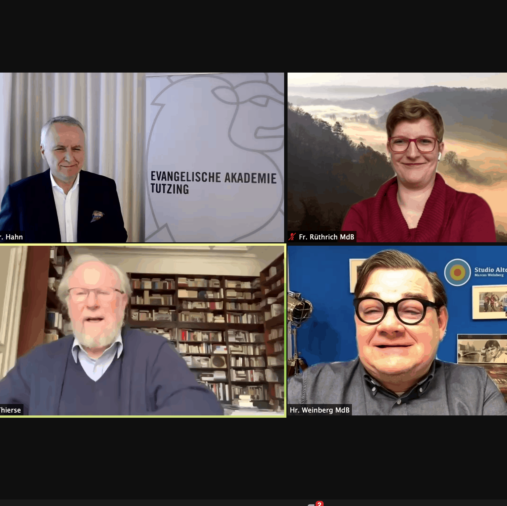 Politischer Club Tutzing (Online)