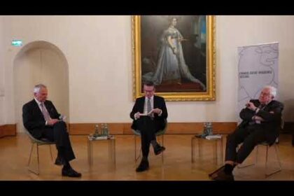 Bild Enrico Brissa und Bernhard Vogel über „Schwarz-Rot-Gold“