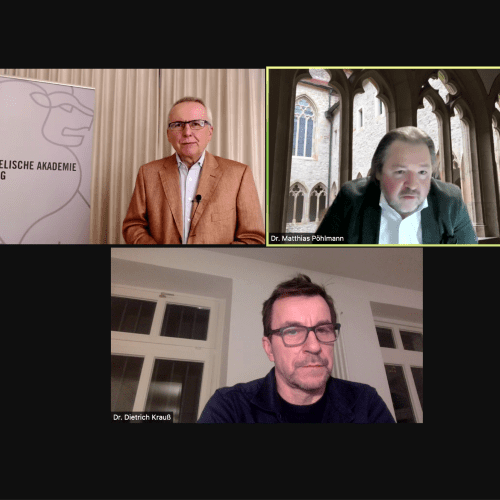 Udo Hahn, Matthias Pöhlmann und Dietrich Krauß