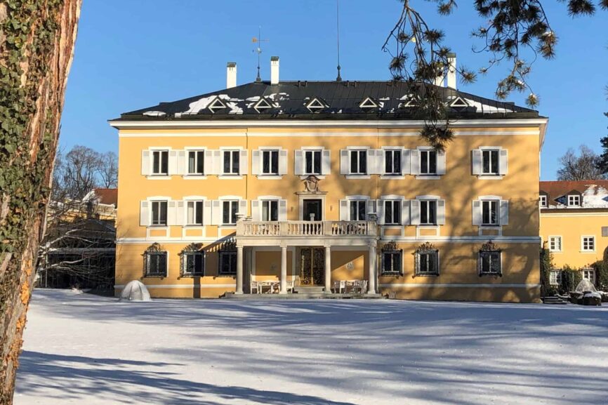 Schloss Tutzing im Winter