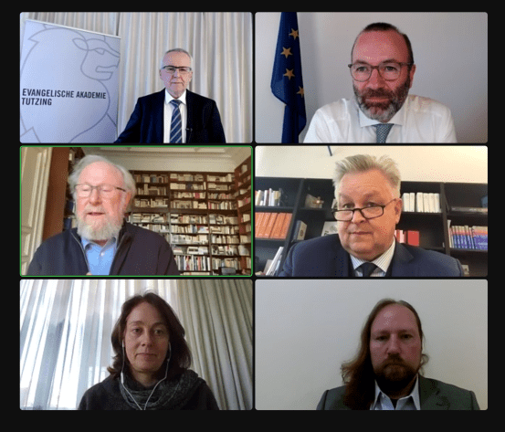 Udo Hahn, Manfred Weber, Wolfgang Thierse, Michael Georg Link, Katarina Barley, Anton Hofreiter