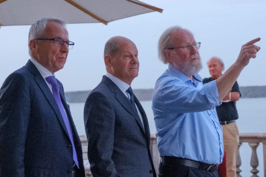 Bild Der Bundeskanzler zu Besuch im Politischen Club