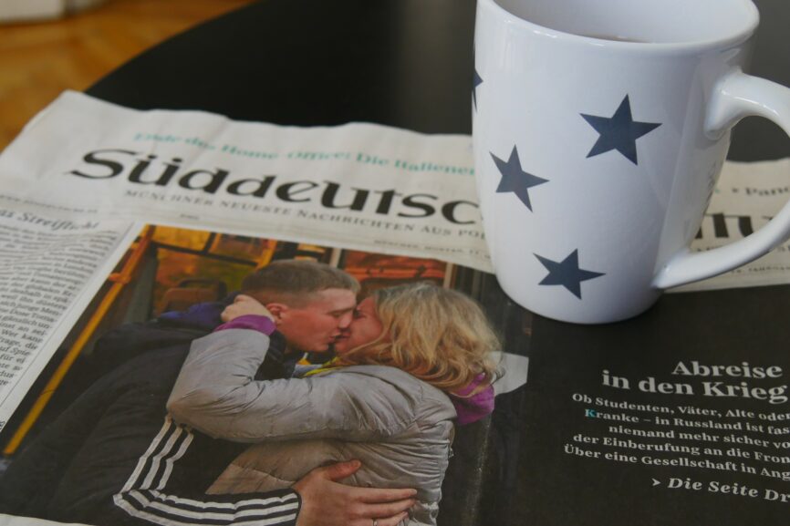 Bild Ob sich die zwei Verliebten wiedersehen werden?