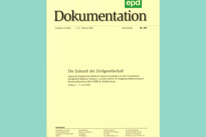 Bild Die Zukunft der Zivilgesellschaft
