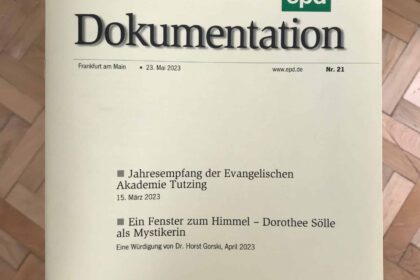 EPD-Doku Jahresempfang 2023 Evangelische Akademie Tutzing