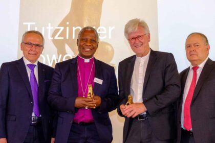 Udo Hahn, Thabo Makgoba, Heinrich Bedford-Strohm, Renier Koegelenberg