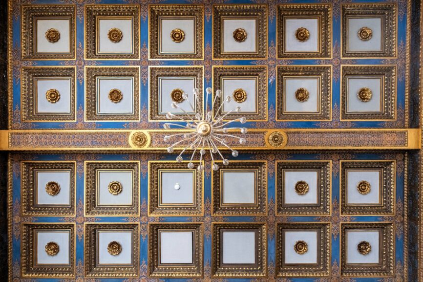 Detail Kassettendecke