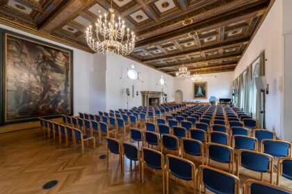 Musiksaal Blick in den Raum