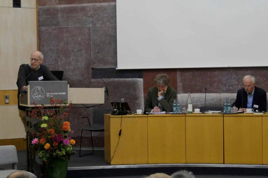 Diskussion auf der Tagung 