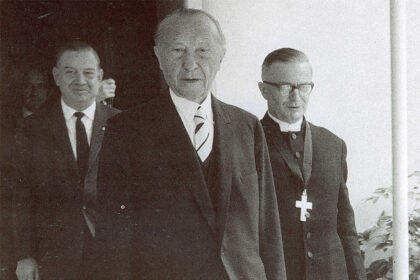 Konrad Adenauer in Tutzing