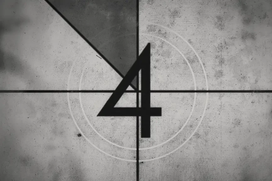 Vorspann Schwarzweißfilm