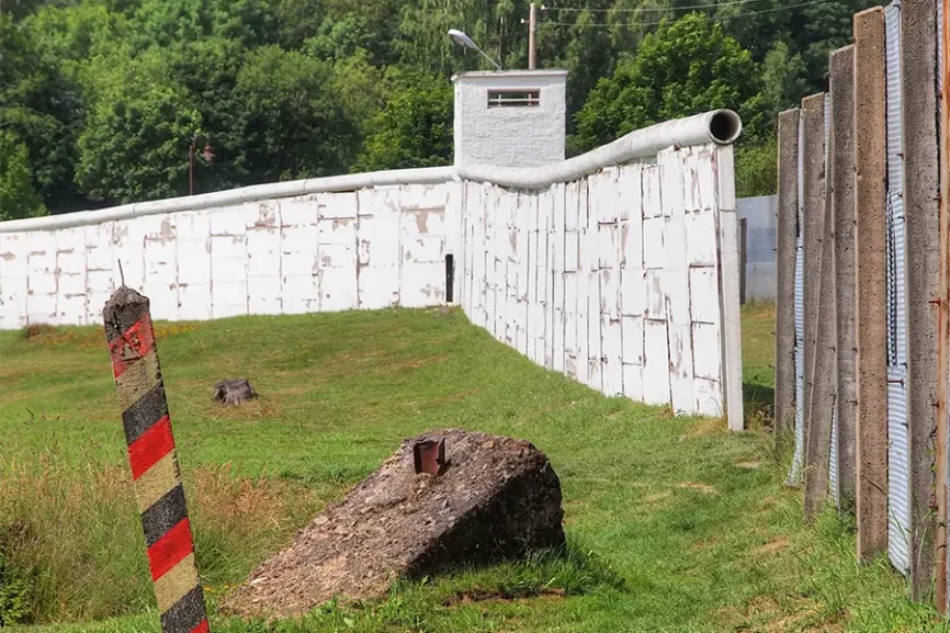 Grenzanlage an ehemaligen innerdeutschen Grenze