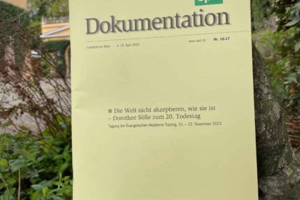 Bild Die Welt nicht akzeptieren, wie sie ist – Dorothee Sölle zum 20. Todestag