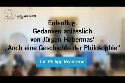 Bild Jürgen Habermas zum 95. Geburtstag: Jan Philipp Reemtsma über „Auch eine Geschichte der Philosophie“