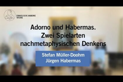 Bild Jürgen Habermas zum 95. Geburtstag: Adorno und Habermas. Zwei Spielarten nachmetaphysischen Denkens