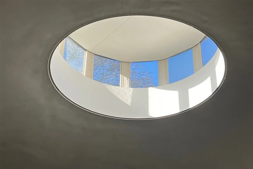 Newsletter April 2025, Oberlicht Rotunde