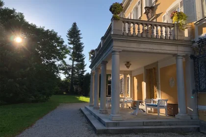 Schloss Tutzing Abendstimmung