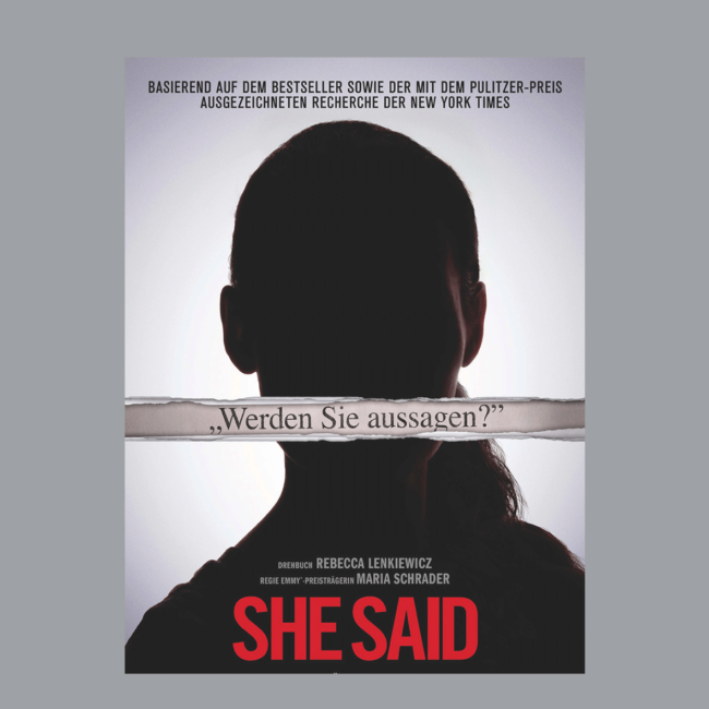 Bild Film des Monats: She said