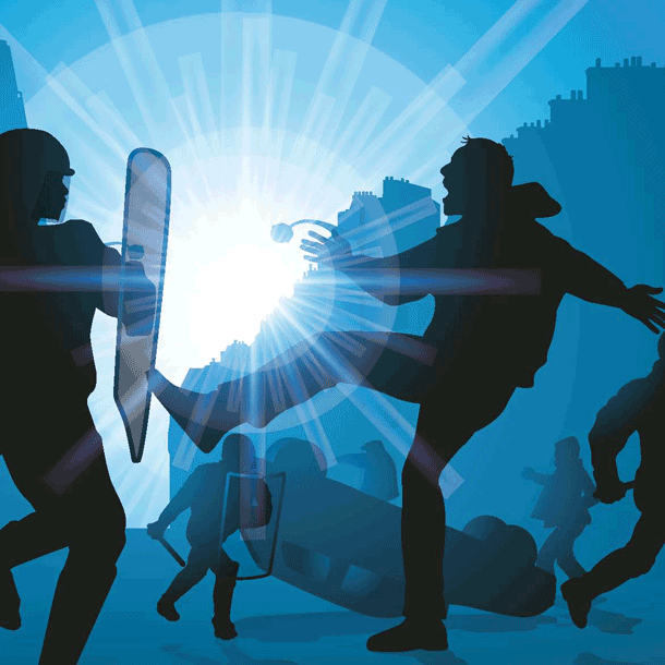 Bild Die Gewalt und das Recht