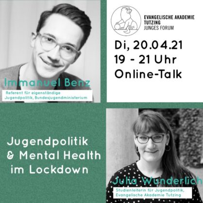 Bild Jugendpolitik & Mental Health im Lockdown