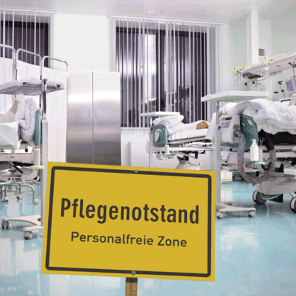 Bild Pflegenotstand – Notstandspflege?