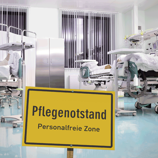 Bild Pflegenotstand – Notstandspflege?