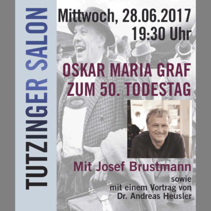 Bild Oskar Maria Graf – zum 50. Todestag!