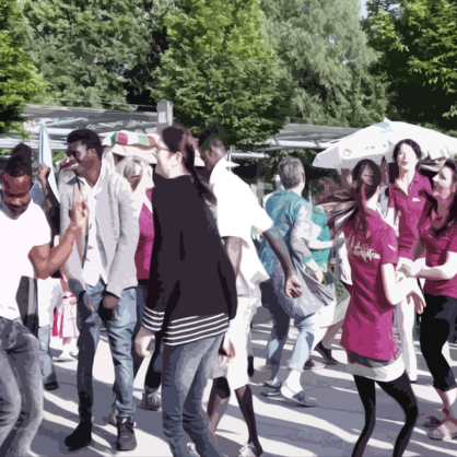 Bild Willkommenskultur konkret