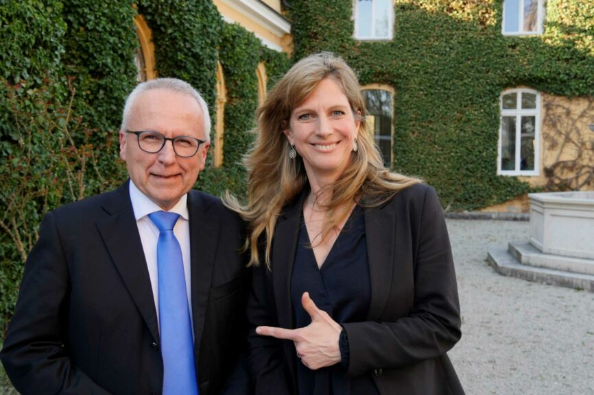 Akademiedirektor Udo Hahn und Prof. Dr. Maja Göpel