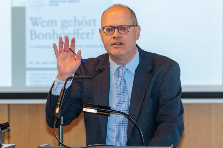 Christophe Chalamet Bonhoeffer Tagung Flossenbürg